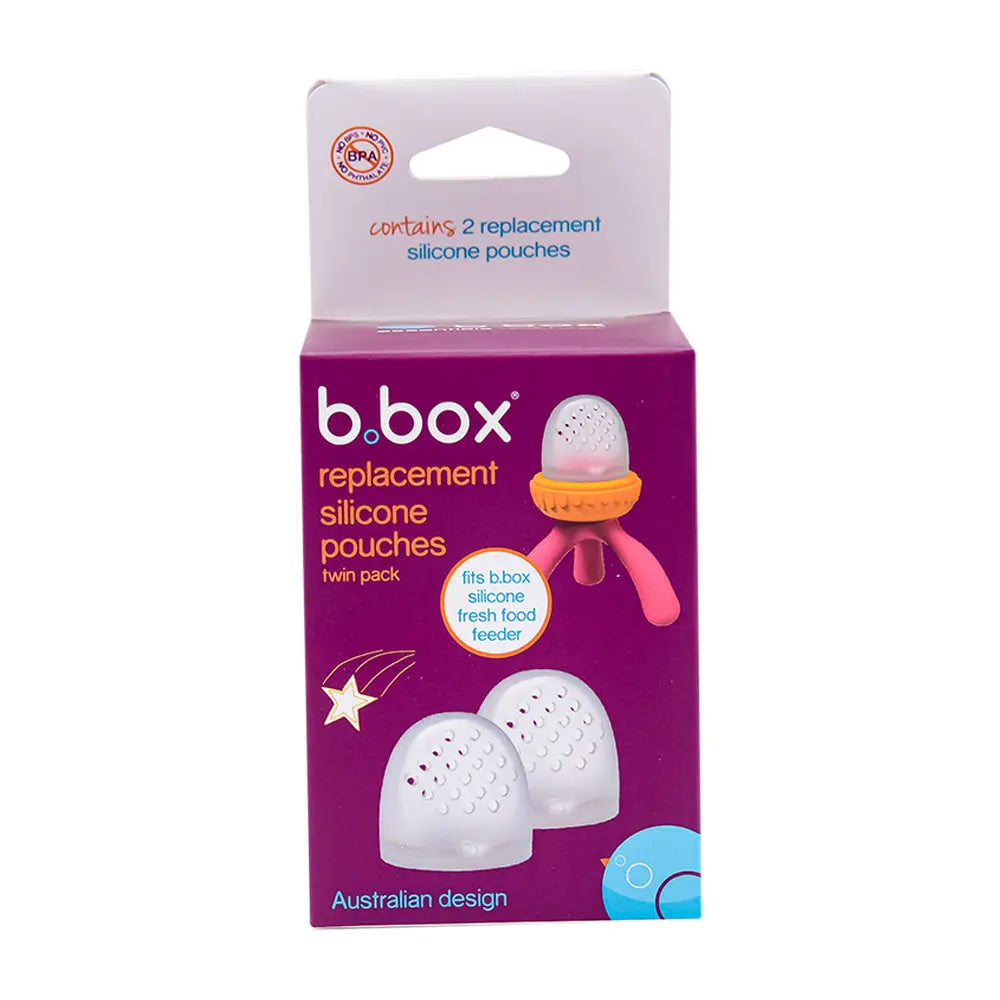 B.Box Silicone Fresh Food Feeder Replacement - Pack of 2 B.Box