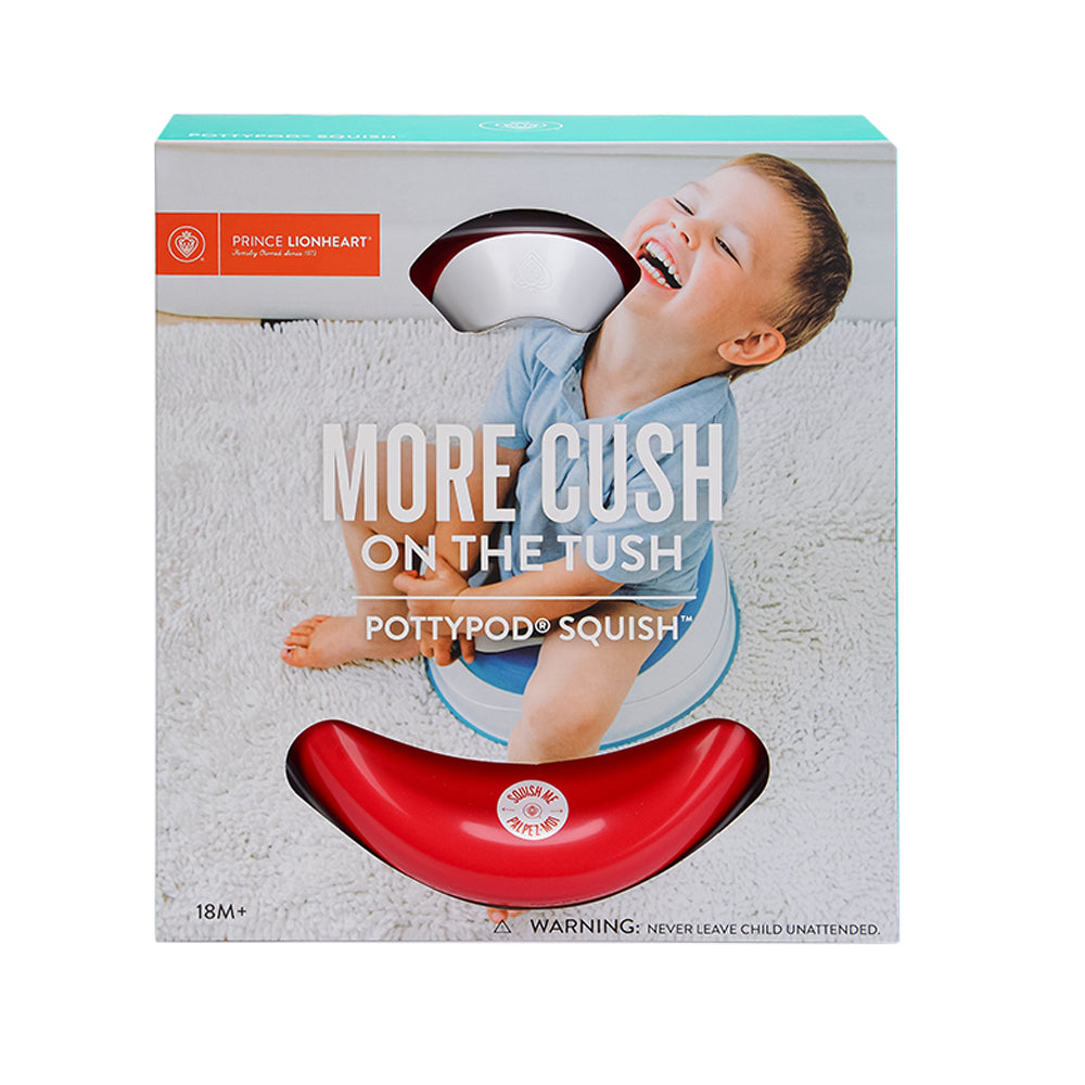 Prince LionHeart pottyPOD SQUISH - Flashbulb Fuschia Prince LionHeart