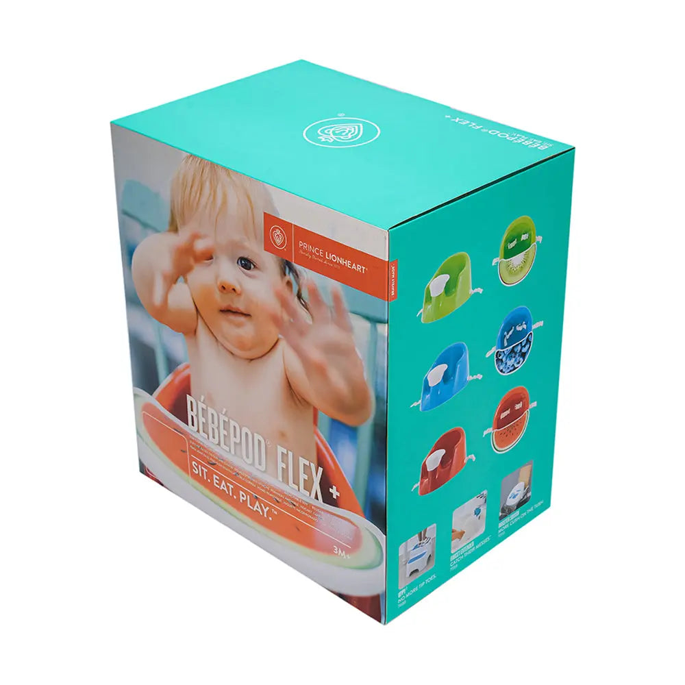 Prince LionHeart bebePOD Flex Plus baby booster seat - Berry Blue Prince LionHeart