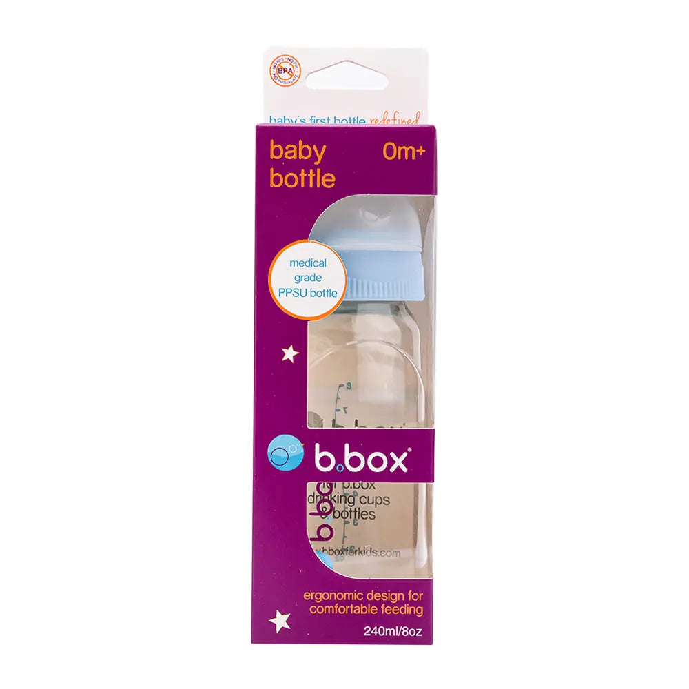 B.Box PPSU Baby Bottle Lullaby Blue - 240ml B.Box