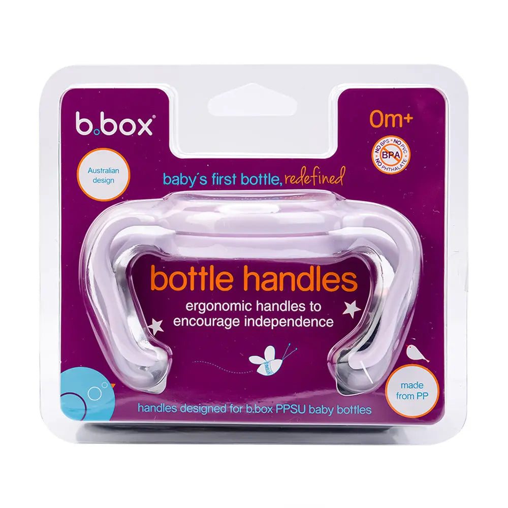 B.Box Baby Bottle Handles - Peony B.Box