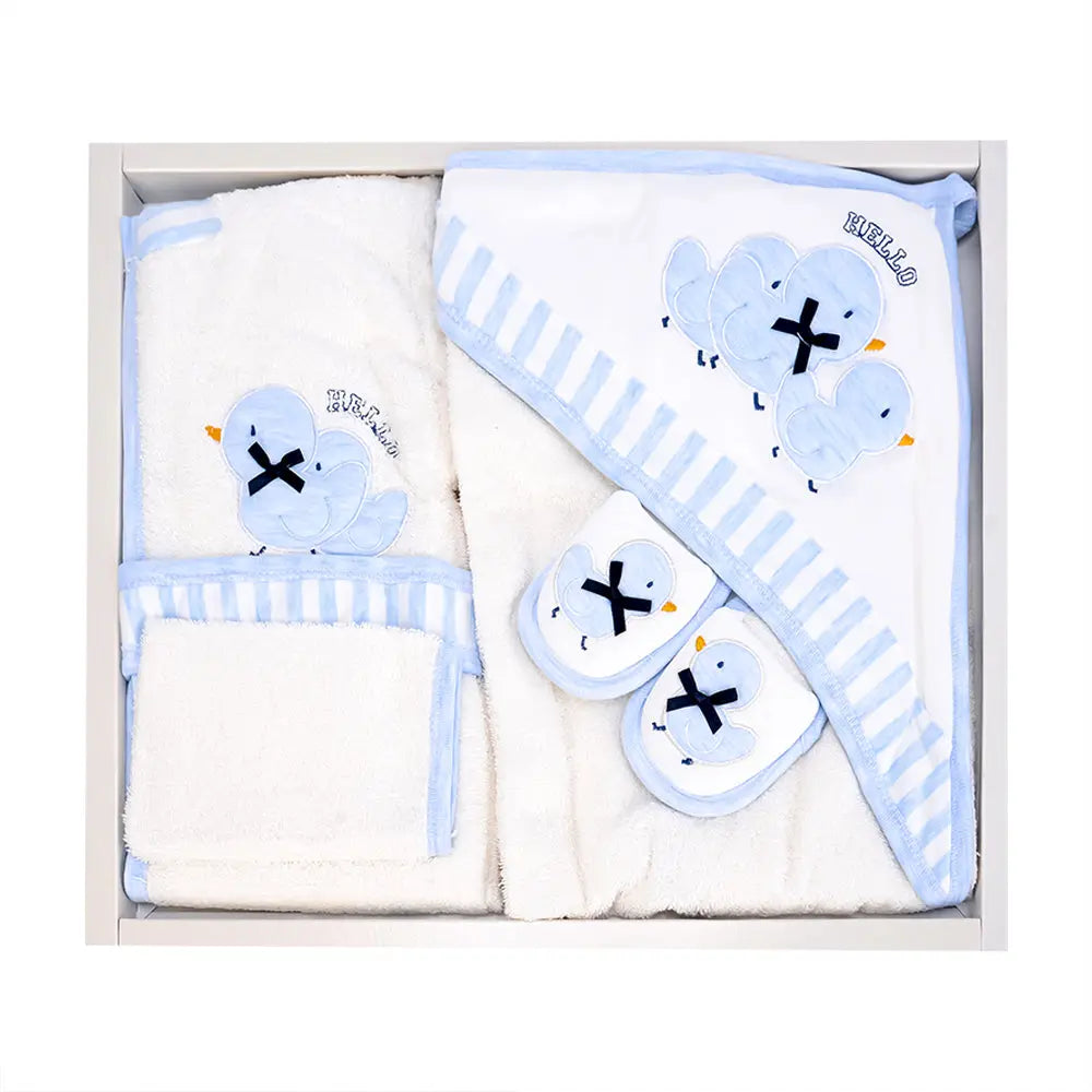 Gaye Bebe Bathrobe Set - Blue GAYE BEBE
