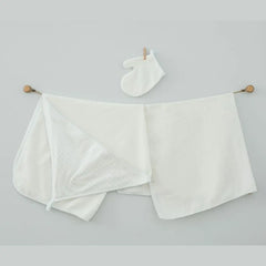 Andywawa 3 Pieces Set Towel Muslin Set Chic - Blue AndyWawa