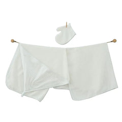 Andywawa 3 Pieces Set Towel Muslin Set Chic - Blue AndyWawa