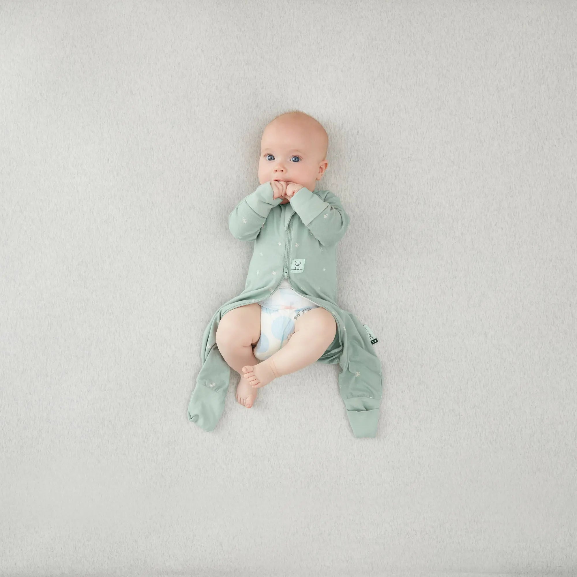 ergoPouch Layers Long Sleeve TOG 0.2 - Sage ergoPouch