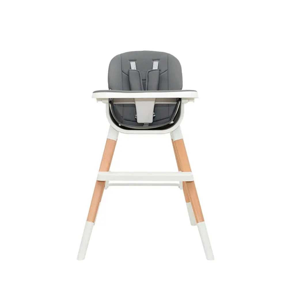 Olmitos Wooden Highchair - Dark Grey Olmitos