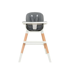Olmitos Wooden Highchair - Dark Grey Olmitos