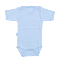 SEBI Short Sleeve Baby Bodysuit - Blue