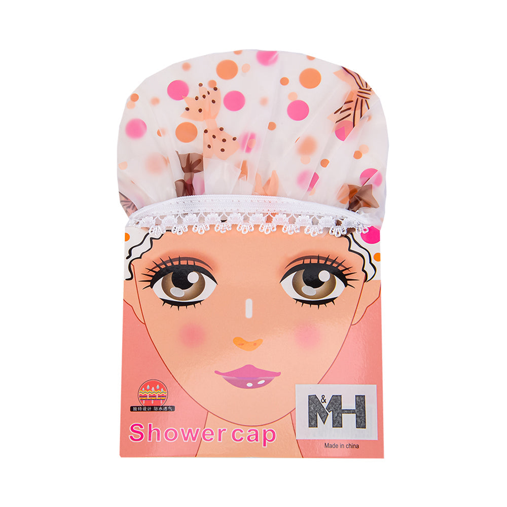 M&H Shower Hair Cap - Pack of 1, Assorted M&H