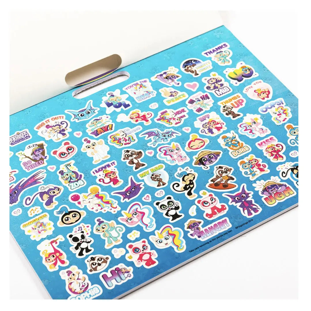 Fingerlings Friendship Your Fingertips, Artist Pad Alligator Books