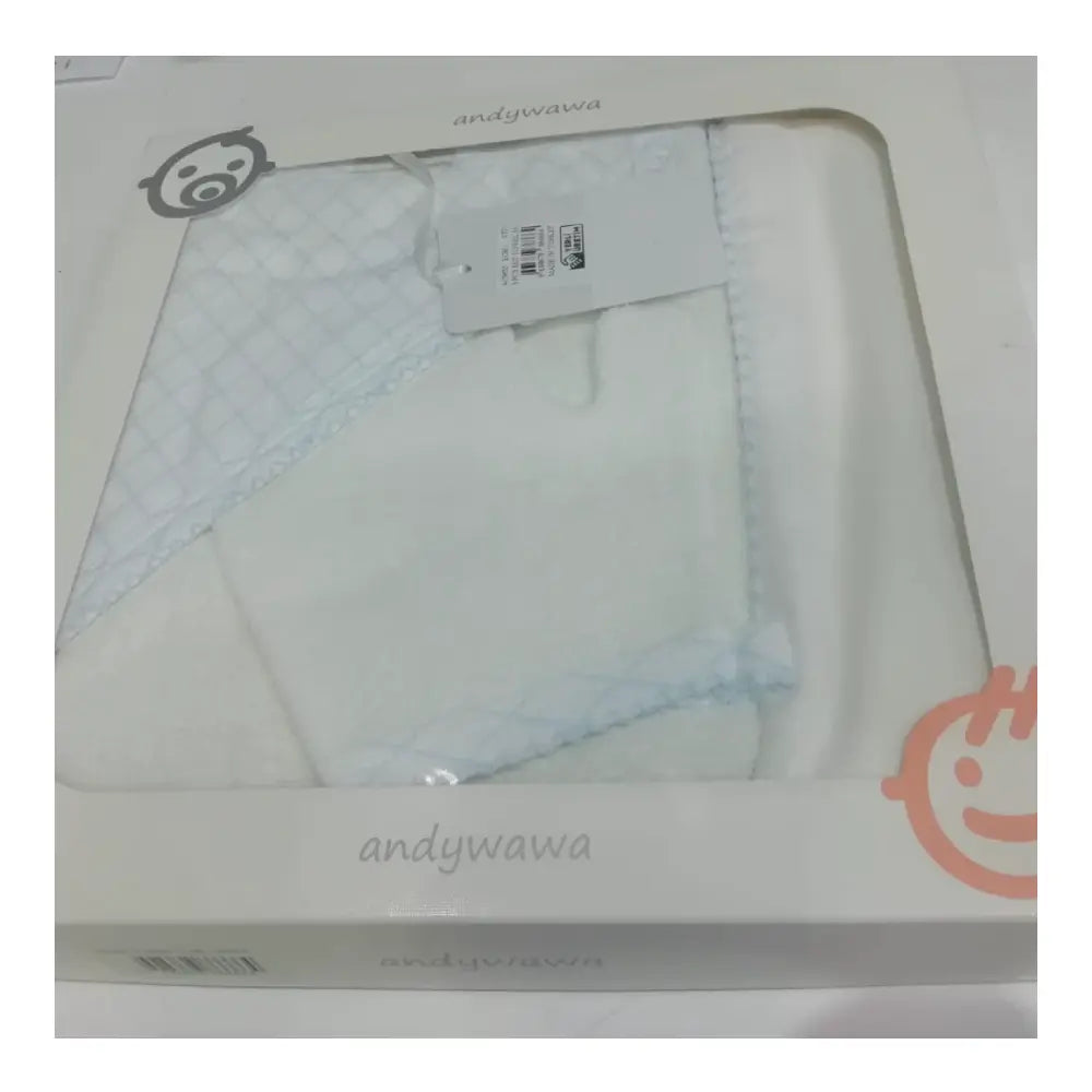 Andywawa 3 Pieces Set Towel Muslin Set Chic - Blue AndyWawa