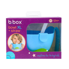 B.Box Bowl and Straw XL - Ocean Breeze B.Box
