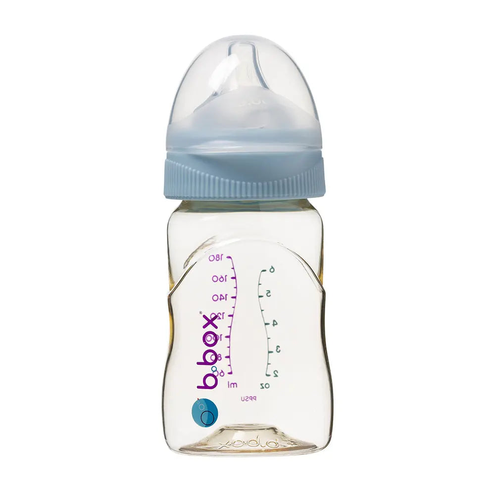 B.Box PPSU Baby Bottle Lullaby Blue - 180ml B.Box