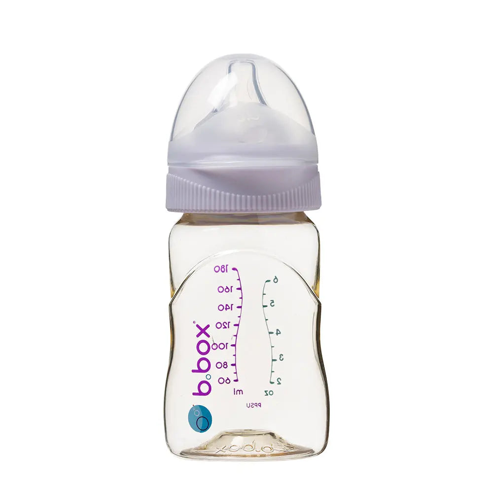 B.Box PPSU Baby Bottle Peony - 180ml B.Box