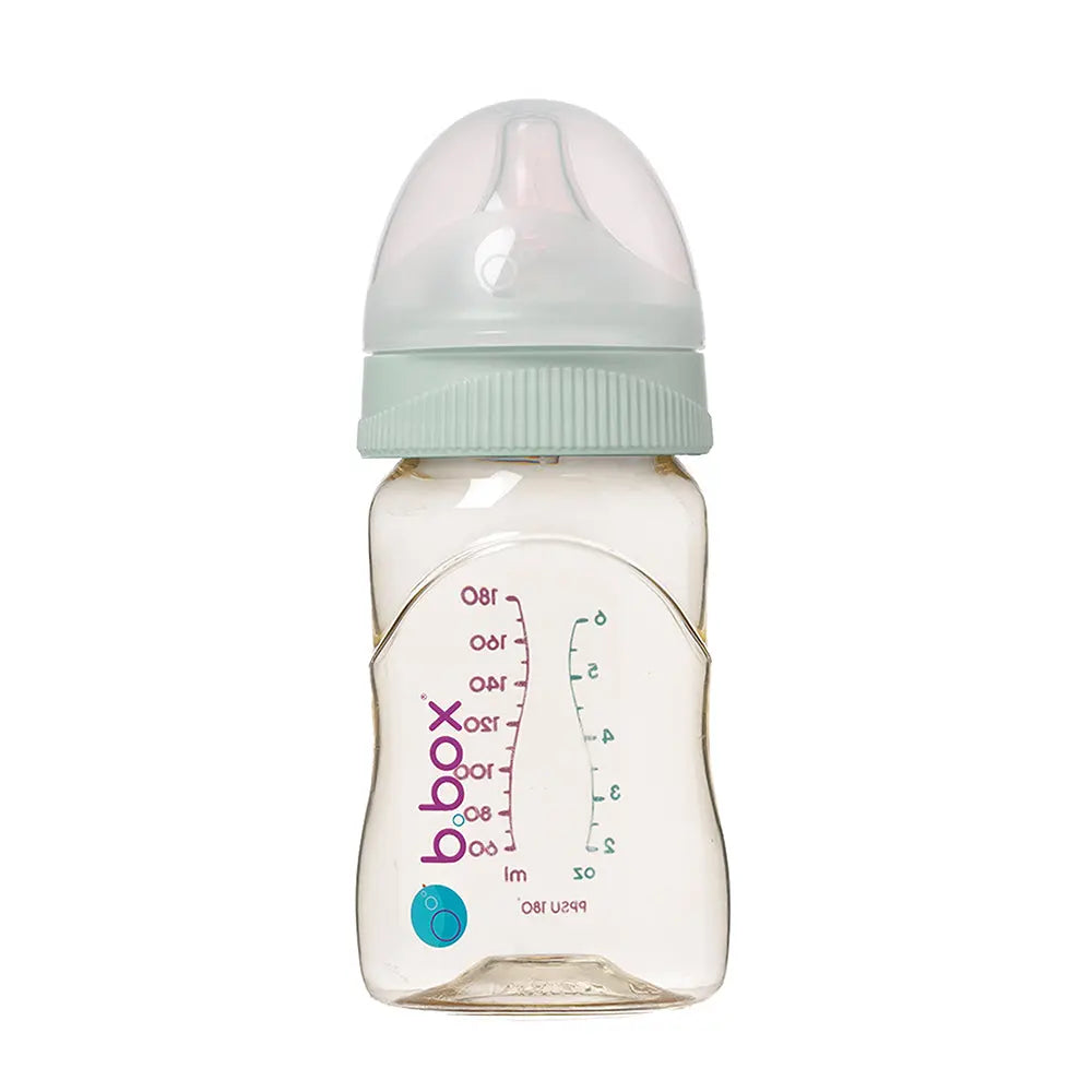 B.Box PPSU Baby Bottle Sage - 180ml B.Box