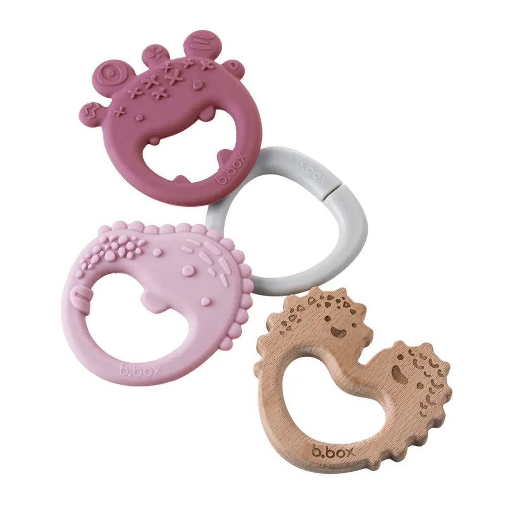 B.Box Trio Teether - Blush B.Box