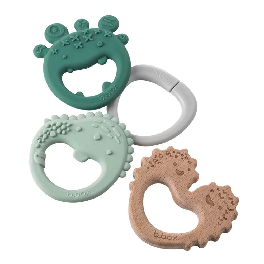B.Box Trio Teether - Sage B.Box