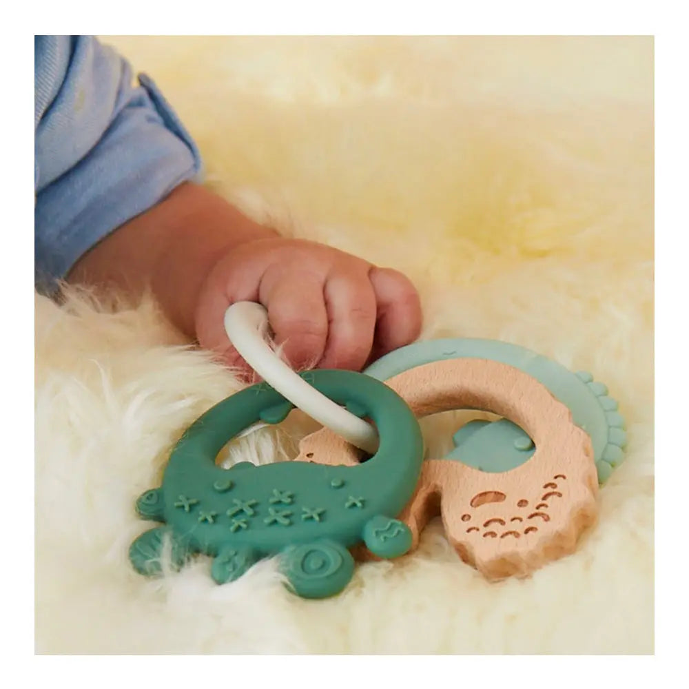 B.Box Trio Teether - Sage B.Box