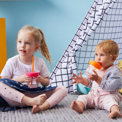 B.Box Silicone Lids Strawberry Shake