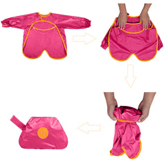 B.Box Smock Bib - Strawberry Shake - 6-24 Months+