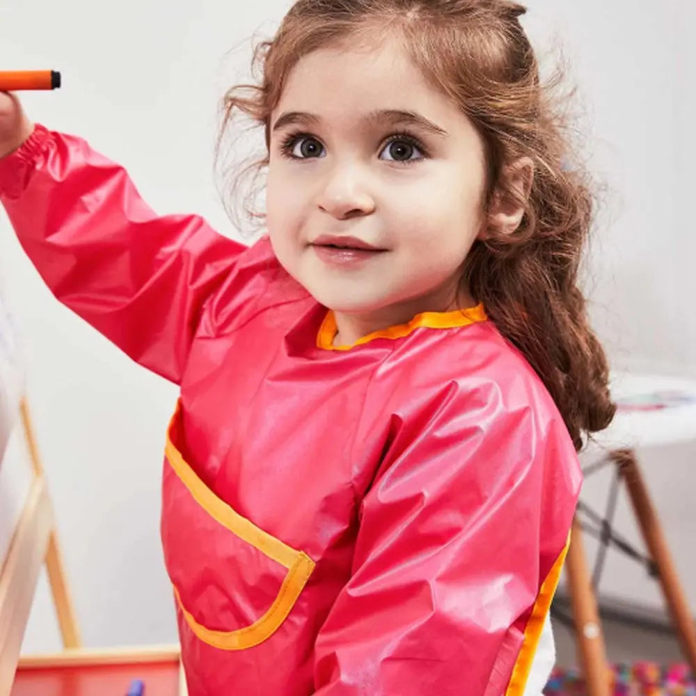 B.Box Smock Bib - Strawberry Shake - 6-24 Months+ B.Box