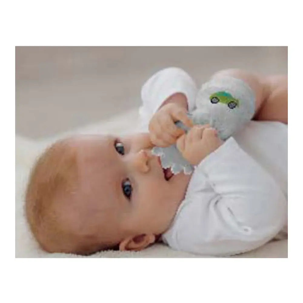 Baby Jem Teething Socks - Grey Baby Jem