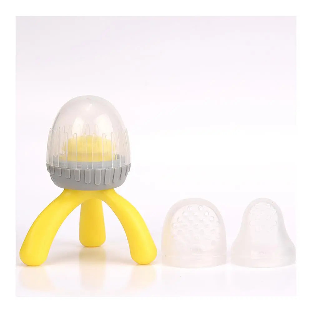 B.Box Silicone Fresh Food Feeder DUO - Lemon Sherbet B.Box