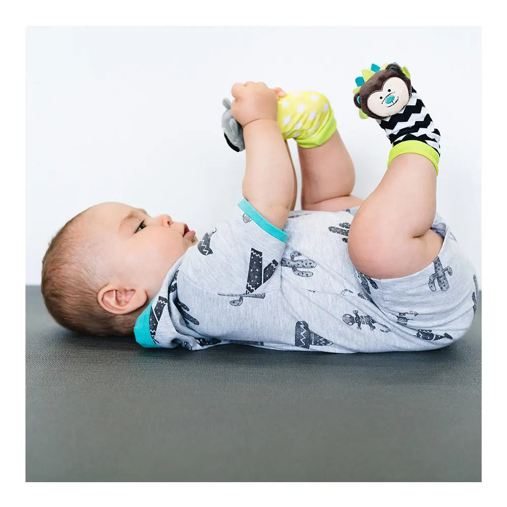 BBluv Foot Finders - Hedgehog and Racoon BBLuv