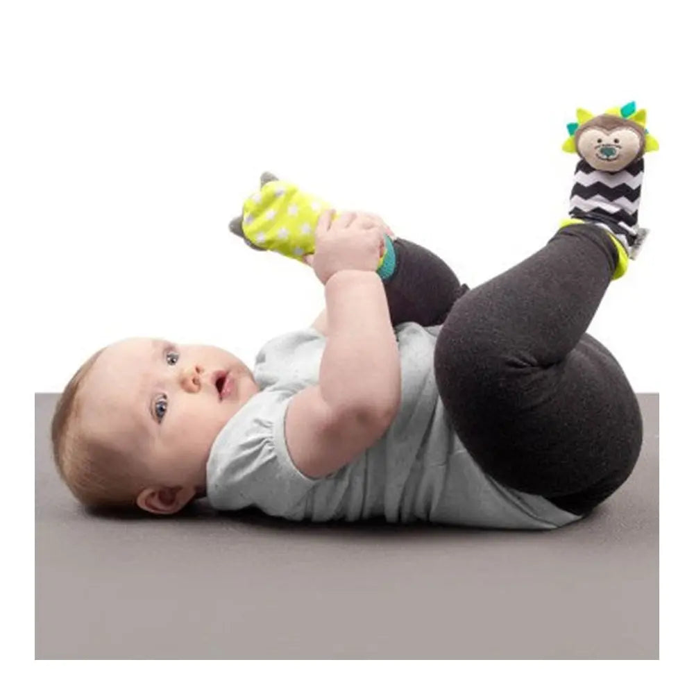 BBluv Foot Finders - Hedgehog and Racoon BBLuv