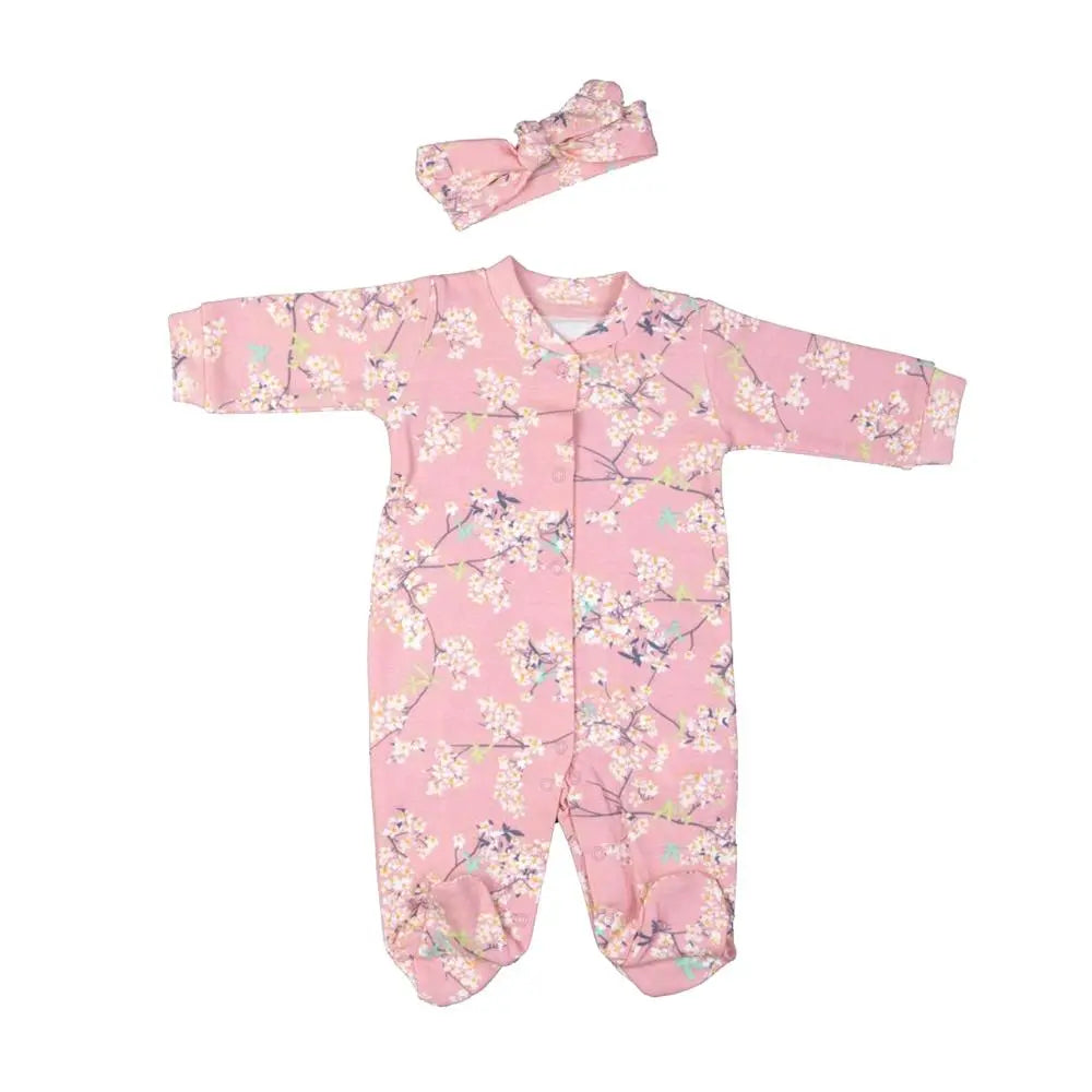 Bebe Pan Baby Jumpsuit - Floral Bebe Pan