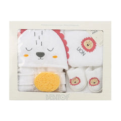 Bebi Tof Bathrobe Set - Pink Lion ( Size:6 Months+) Bebitof
