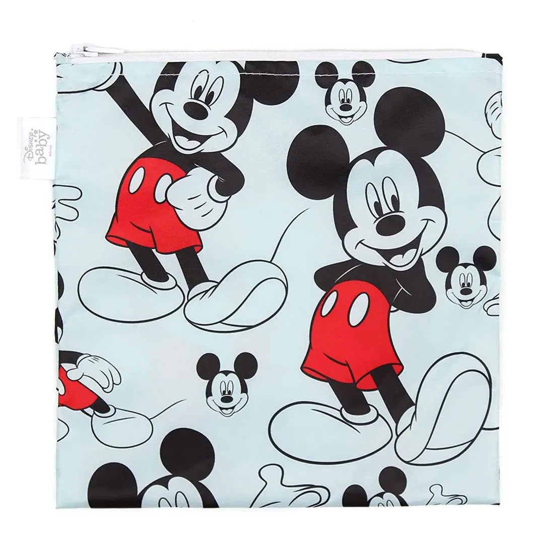 Bumkins Reusable Snack Bags - Large Single - Mickey Bumkins