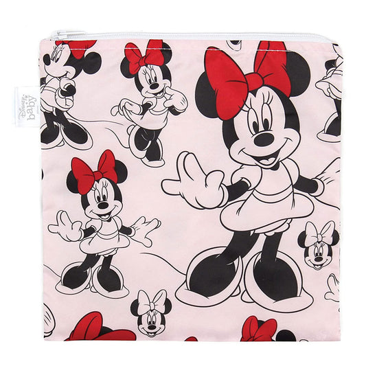 Bumkins Reusable Snack Bags - Large Single - Minnie