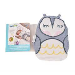 Baby Jem Cherry Stone Filled Pillow For Colic 0m+ - Gray