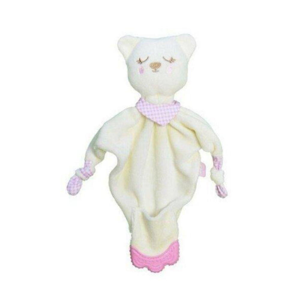 Baby Jem Teether Sleeping Buddy - Pink Baby Jem