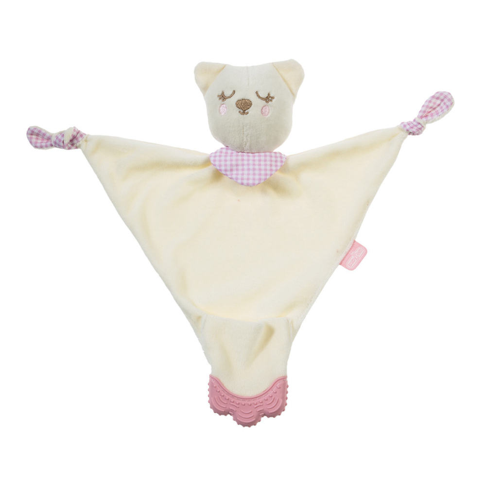 Baby Jem Teether Sleeping Buddy - Pink Baby Jem
