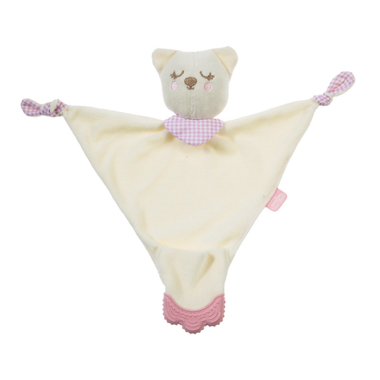 Baby Jem Teether Sleeping Buddy - Pink Baby Jem