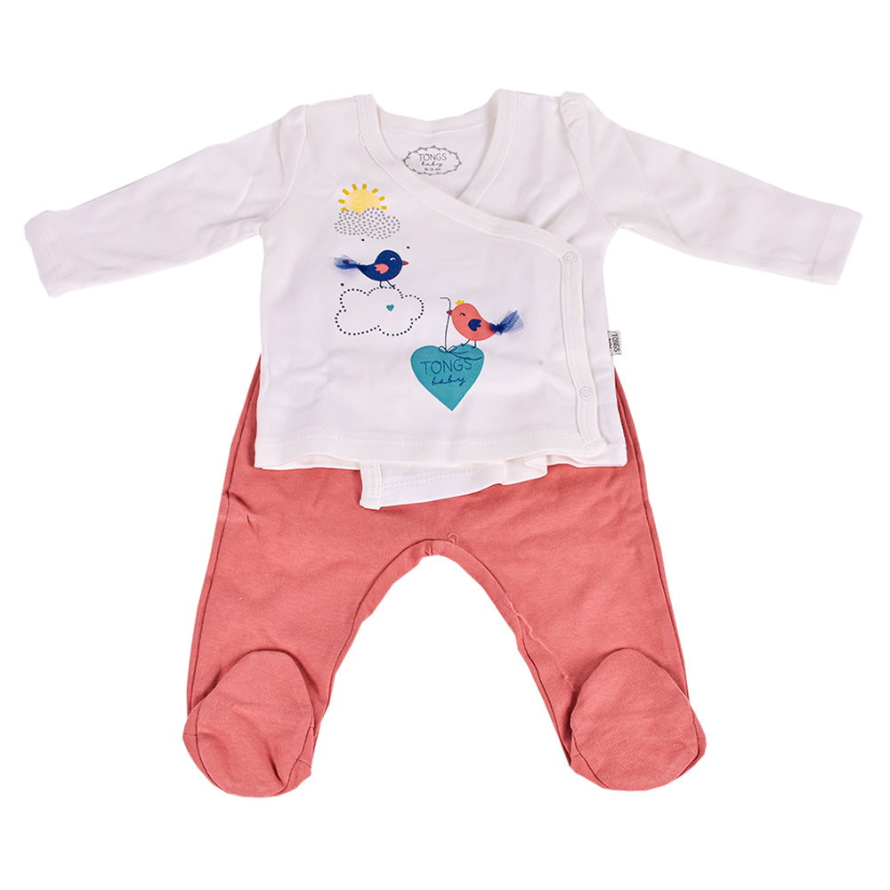 Tongs Baby Hospital Exit Set of 10 - Tongs Birds Tongs Baby