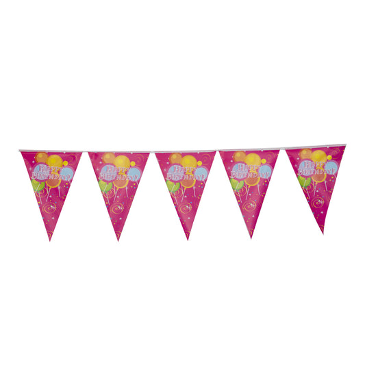 Birthday Banner Pink