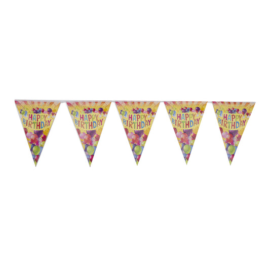 Birthday Banner Yellow