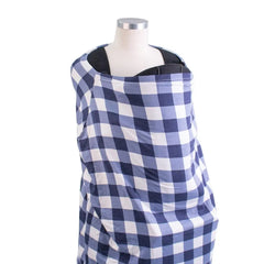 Bebe Au Lait Buffalo Check 5 in 1 Cover, Nursing and Cart Cover Bebe au Lait