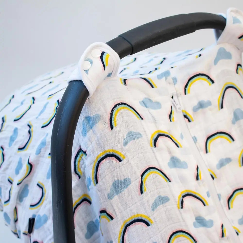 Bebe Au Lait Rainbow Car Seat Cover Bebe au Lait