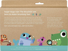 The Brushies Gift Set - the whole Brushies team & Story Book The Brushies