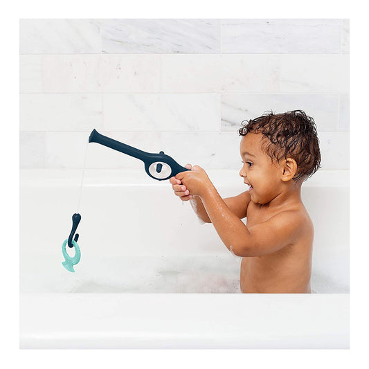 Boon Cast Fishing Pole Bath Toys - Navy