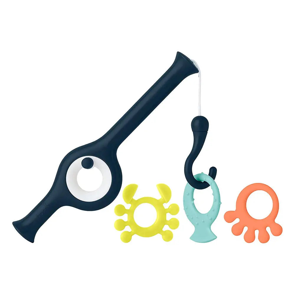 Boon Cast Fishing Pole Bath Toys - Navy Boon