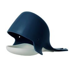 Boon Chomp Hungry Whale Bath Toy - Navy