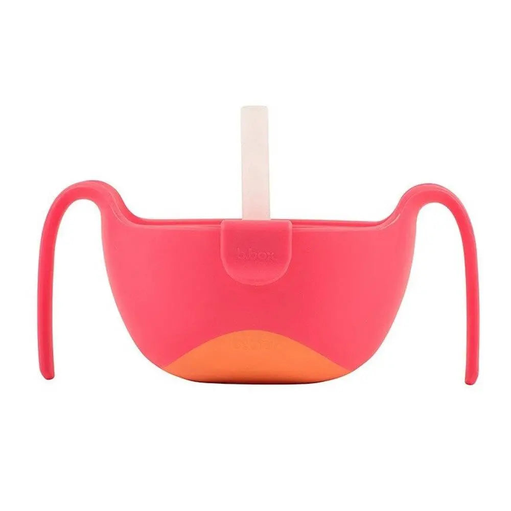 B.Box Bowl and Straw - Strawberry Shake B.Box