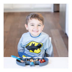 Bumkins Costume Sleeved Bib - Batman
