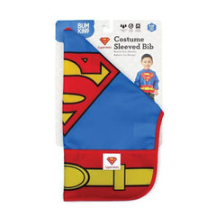 Bumkins Costume Sleeved Bib - Superman Bumkins