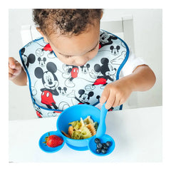 Bumkins First Feeding Set Mickey Mouse - Blue Bumkins